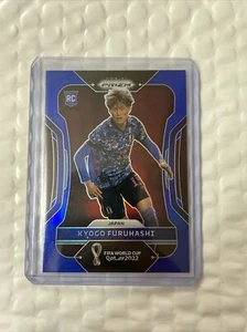 2022 PANINI PRIZM, WORLD CUP, BLUE PRIZM, KYOGO FURUHASHI, RC, JAPAN, 292/299 - Picture 1 of 3