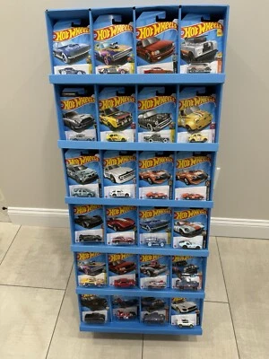 Hot Wheels 144 Car Stand Up Store Display W/original Shipping Box W/All 144 Cars - Image 1 of 4