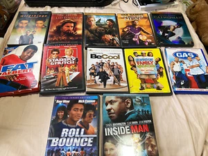 DVD Lot (12) Fullscreen Format Comedy Drama Action Wild things Gas last Samurai - Picture 1 of 2