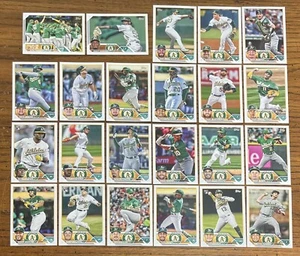 2023 Topps Series 1 & 2 OAKLAND ATHLETICS Team Set (20 Cards) Ruiz, Fujinami RC - Picture 1 of 1
