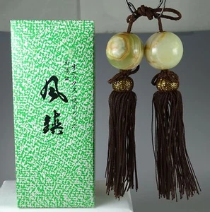 YA204 FUCHIN weight for hanging scrolls Japanese Stone Kakejiku Art Picture - Picture 1 of 12