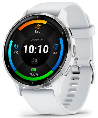Reloj inteligente Garmin Venu 3 GPS pantalla AMOLED 45 mm blanco Foto 1 de 4