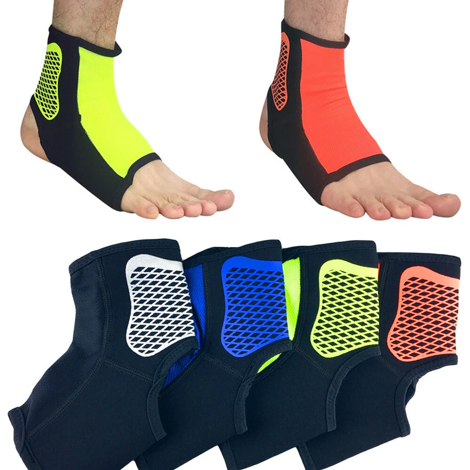 Men Sports Ankle Foot Protection Basketball Football Running Fitness Support  - Image 1 of 4