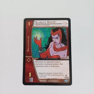 2004 VS System Marvel Origins Scarlet Witch MOR 094 Card Wanda Maximoff Vison - Picture 1 of 7