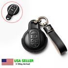 Leather Car Key Cover Case Holder for Mini Cooper S F54 F56 F57 F60 Remote Fob