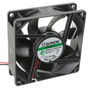 MF80251V1-1000U-A99 Axial-Lüfter 80x80x25mm 12V= 69,6m³/h von Sunon - Afbeelding 1 van 1