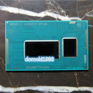 Intel I5-4202Y SR190 1.6-2.0G/3M (FCBGA1168) BGA CPU CL8064701558401 - Picture 1 of 3