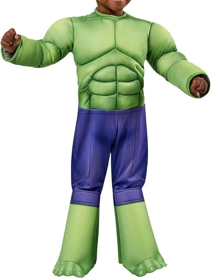 Rubie's Marvel Avengers Hulk Kinderkostüm – Klassisches Superhelden-Outfit Für Kinder 9–10 Jahre (140 Cm)