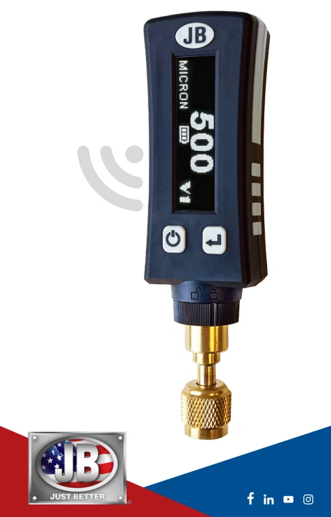 JB INDUSTRIES JB DV-22W Wireless VAC Gauge