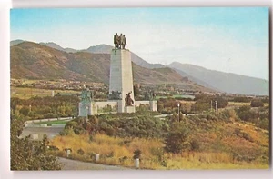 THIS IS THE PLACE MONUMENT From 1947 Salt Lake City Utah Postcard UT  - Picture 1 of 2