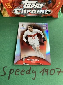 Topps UEFA Euro Chrome 2024 Kenan Yildiz National Debut Türkiye 24 #41/99 - Bild 1 von 1