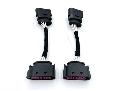 Adattatore conversione fari da alogeno a xeno adatto per Golf V Touran - Immagine 1 di 4