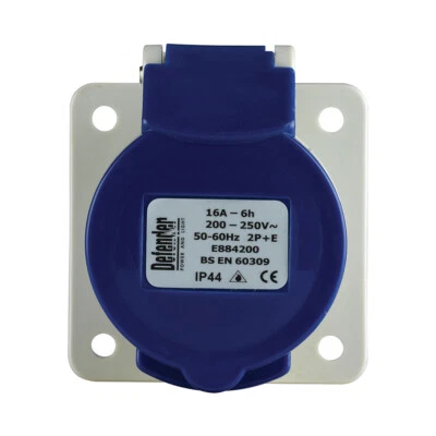 Defender 230V Panel Socket 16A - Image 1 of 3