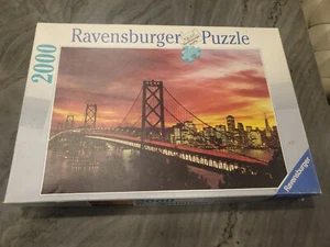 San Francisco 2000 PC Puzzle Used Bagged Ravensburger 29.5 x 38.5 166022 - Picture 1 of 9