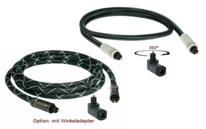 SunshineTronic Optisches Kabel TOSLINK SPDIF Digital Kabel Nylon 0,7m bis 10m - Picture 1 of 16