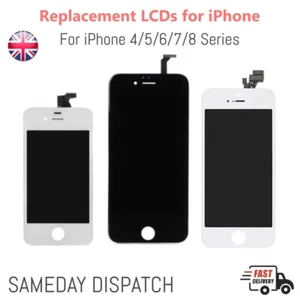 For iPhone 4 5s 6s 7 8 Plus Replacement LCD Screen Touch Digitizer Display NEW - Picture 1 of 1