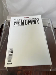 The Mummy, The: Palimpsesto #1 Titan | Variante en blanco de Hammer Comics - Imagen 1 de 13