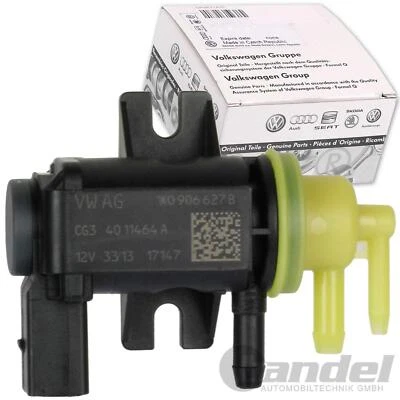 original AUDI VW DRUCKWANDLER AGR MAGNETVENTIL TURBOLADER für TDI A3 GOLF SKODA - Bild 1 von 4