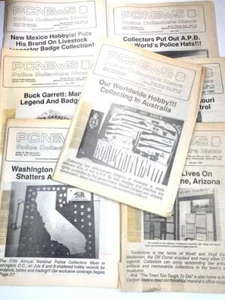 Polizei Sammler Nachrichten PC -- Menge 7 -- Abzeichen Aufnäher Sammeln Referenz 1989 - Bild 1 von 4