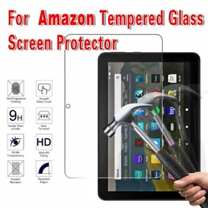 Cubierta protectora de pantalla de vidrio templado para tableta 9H para Amazon Fire 7/HD 8/HD 10 - Imagen 1 de 22