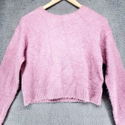Pullover Carter's Niños Niñas Talla L 10/12 Cuadrado Recortado Difuso Rosa $42 Nuevo con Etiquetas Foto 1 de 4
