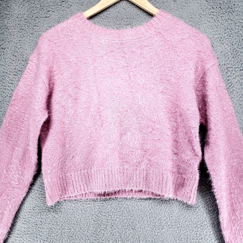 Pullover Carter's Niños Niñas Talla L 10/12 Cuadrado Recortado Difuso Rosa $42 Nuevo con Etiquetas Foto 1 de 4
