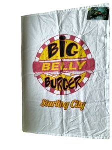 Arrow The Television Series Big Belly Burger Starling City Promo Tea Towel Rare - Picture 1 of 8