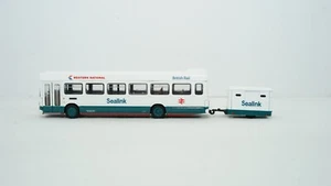 EFE Gilbow 1/76 Leyland National MK1 & Trailer British Rail Sealink Bus 99647 B8 - Picture 1 of 10