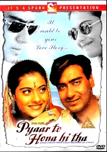 PYAAR TO HONA HI THA - AJAY DEVGAN, KAJOL - NEW BOLLYWOOD DVD-ENGLISH SUBTITLES - Imagen 1 de 2
