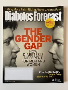 THE GENDER GAP October 2011 DIABETES FORECAST MAGAZINE Charlie Kimball Indy 500 - Picture 1 of 7