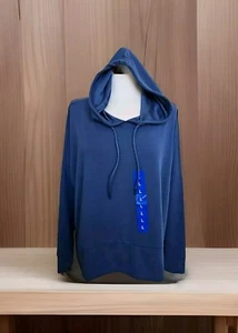 Mondetta Damen Hoodie Ottoman Blau Gr. L Oversized Boxy Fit - Bild 1 von 14