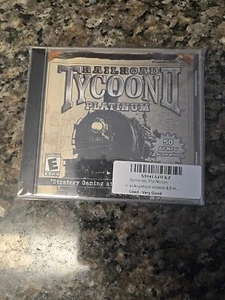 Railroad Tycoon II 2 Platinum - PC Game Windows 98 ME XP, Brand New - Picture 1 of 3