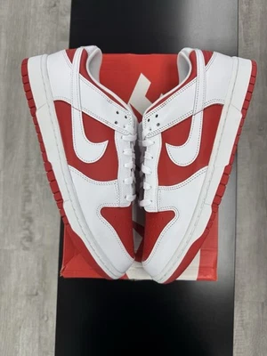 Size 11 - Nike Dunk Low Championship Red - Image 1 of 4