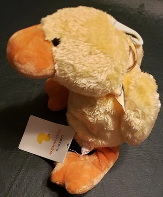 NOS Carter's Little Duckie 2005 Carters Yellow Plush Duck W/ Sound & Tags 12” - Image 1 of 4