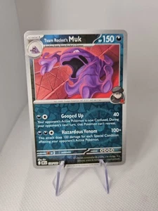 Team Rocket's Muk Reverse Holo Near Mint Destined Rivals Pokemon TCG - Picture 1 of 2