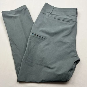 Pantalones chinos Kuhl Resistor para hombre 38/30 grises bolsillos refuerzo viaje trabajo informal - Imagen 1 de 11