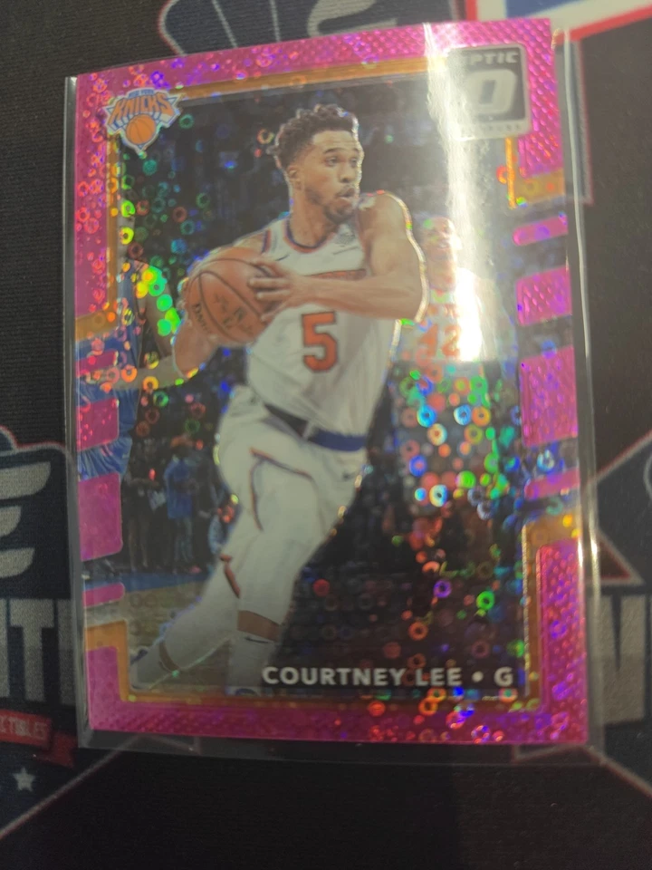 Panini Donruss Optic Pink Fast Break Prizm 2017-18 🔥01/20🔥 Courtney Lee #100 Foto 1 de 2