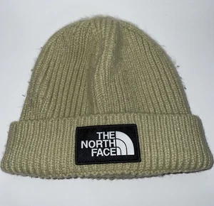 The North Face Unisex Knit Beanie One Size Hat TNF Logo Box Cuffed Beanie - Picture 1 of 10