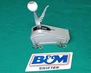 TH350 / TH400 B&M Pro Stick Shifter With Aluminum Cover *Reverse Pattern* - Picture 1 of 14