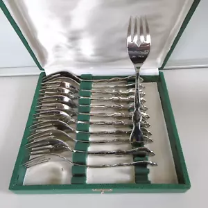 12 fourchettes a dessert christofle international inox usa - Imagen 1 de 5