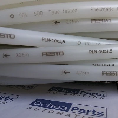 FESTO 193406 ПЛАСТМАССОВЫЕ ТРУБКИ ЛОТ ИЗ 10 МЕТРОВ PLN-10X1,5-NT ПРОЗРАЧНЫЕ Festo - Изображение 1 из 2