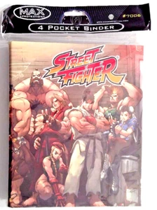 Street Fighter 4-Pocket Binder Max Protection #7006 - Picture 1 of 2