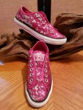 pink sequin converse