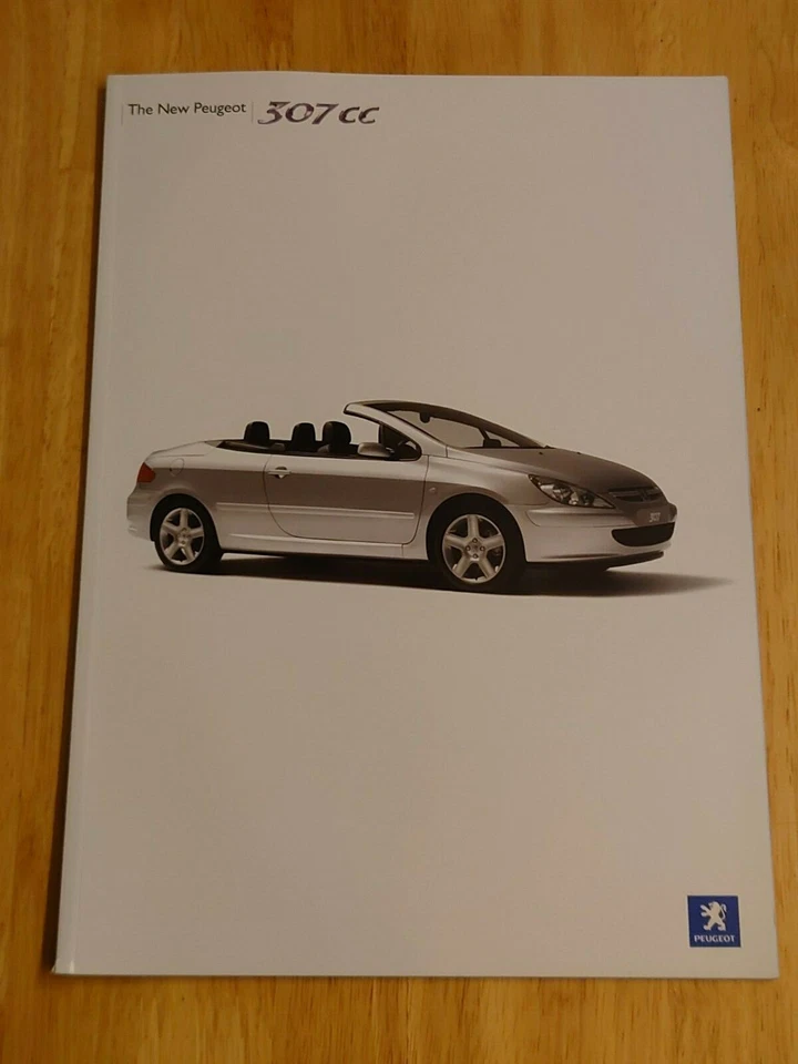 2004 Peugeot 307 CC Brochure - Image 1 of 1
