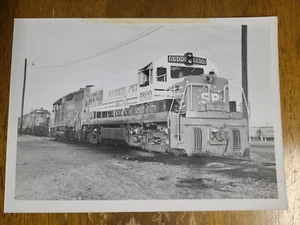 Southern Pacific Engine No.6800 Vintage 5x7" Black And White Photo - Picture 1 of 3