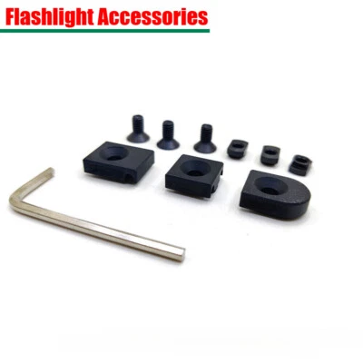 Tactical MLOK KeyMod Wire Guide System Cable Management Flashlight Accessories - Image 1 of 4