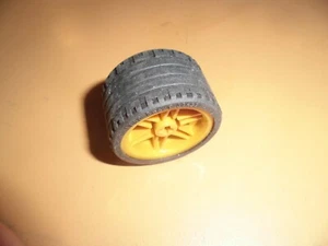 Lego Rad Felge 30x20 Kreuzachse Reifen 37x22 schwarz 56145 55978 gold ego2 - Bild 1 von 2