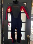 O'Neill Childs Full Wetsuit Kids Youth Size 3 Reactor 3/2 Red And Black