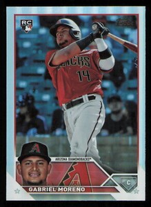 2023 Topps Update #US161 Gabriel Moreno Silver Foil See Scans