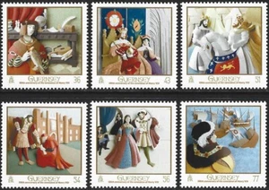 2009 Guernsey Sg 1290/1295 500th Anniv of Coronation of King Henry VIII MNH - Bild 1 von 2